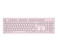 Клавіатура Canyon HKB-W01 Silent Wireless UA Beige (CNS-HKBW01BG)
