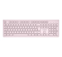 Клавіатура Canyon HKB-W01 Silent Wireless UA Beige (CNS-HKBW01BG)