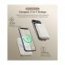 Батарея універсальна Choetech Magnetic Wireless 10000mAh 20W, PD, Qi-15W, USB-C In/Out, buid-in cabel, White (B735-CCWH)