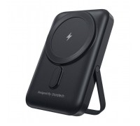 Батарея універсальна Choetech Magnetic Wireless 10000mAh 20W, PD, Qi-15W, USB-C In/Out, with holder, Black (B743-CCBK)