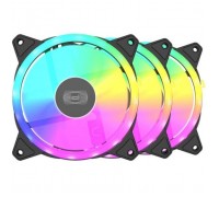Кулер до корпусу PcCooler F3 T120 ARGB BK 3IN1