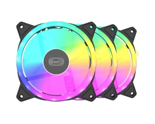 Кулер до корпусу PcCooler F3 T120 ARGB BK 3IN1