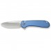 Ніж Civivi Button Lock Elementum II, Blue Aluminum, Satin (C18062PD-2)