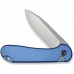Ніж Civivi Button Lock Elementum II, Blue Aluminum, Satin (C18062PD-2)