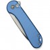 Ніж Civivi Button Lock Elementum II, Blue Aluminum, Satin (C18062PD-2)