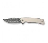 Ніж Civivi Merit, White G10, Damascus (C24012-DS1)