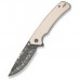 Ніж Civivi Merit, White G10, Damascus (C24012-DS1)