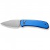 Ніж Civivi Qubit, Blue Aluminum, Satin (C22030E-3)