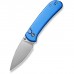 Ніж Civivi Qubit, Blue Aluminum, Satin (C22030E-3)