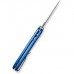 Ніж Civivi Qubit, Blue Aluminum, Satin (C22030E-3)