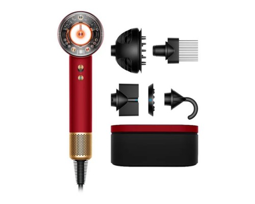 Фен Dyson HD16 Nural Red Velvet/Gold (594823-01)