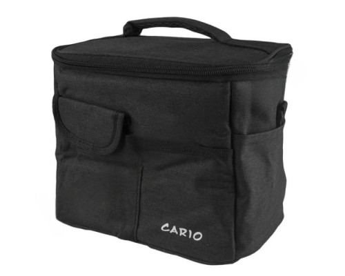 Термосумка Stenson Cario 23*20*16см black (R27304 black)