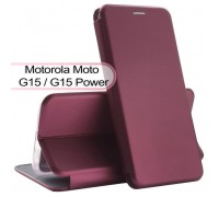 Чохол до мобільного телефона BeCover Exclusive Motorola Moto G15 / G15 Power Red Wine (713515)