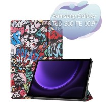 Чохол до планшета BeCover Smart Case Samsung Galaxy Tab S10 FE (SM-X520/SM-X526) 10.9" Graffiti (713285)