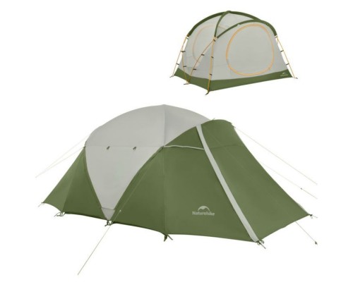 Намет Naturehike KOTA 4 CNK2450WS041, темно-зелений (6927595777886)