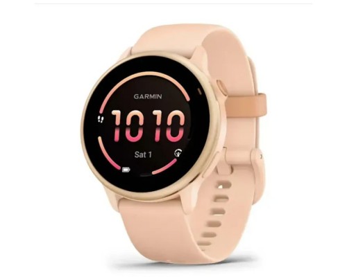 Смарт-годинник Garmin vivoactive 6, Pink Dawn/P. Dawn Metallic, GPS смарт-годинник (010-02985-03)