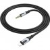 Кабель мультимедійний Lightning to 3.5mm M 1.0m black BOROFONE (6941991108327)