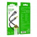 Кабель мультимедійний Lightning to 3.5mm M 1.0m black BOROFONE (6941991108327)