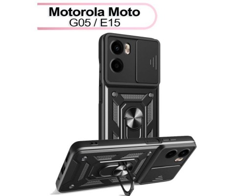 Чохол до мобільного телефона BeCover Military Motorola Moto G05 / E15 Black (713527)
