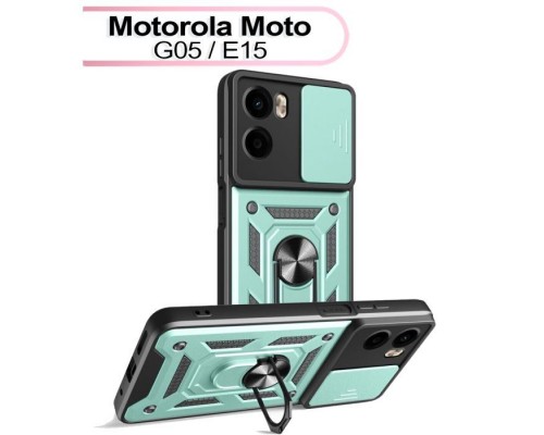 Чохол до мобільного телефона BeCover Military Motorola Moto G05 / E15 Dark Green (713529)