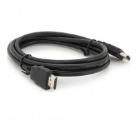 Кабель мультимедійний HDMI M to HDMI M 1.5m V1.4 black Merlion (YT-HDMI(M)/(M)HS-1.5m-5)