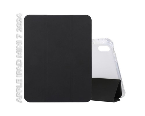 Чохол до планшета BeCover Soft TPU with Apple Pencil Holder iPad Mini 7 2024 Black (712437)