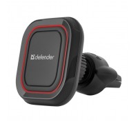 Універсальний автотримач Defender CH-129 червоний, магніт, на решітку вентиляції (29130)