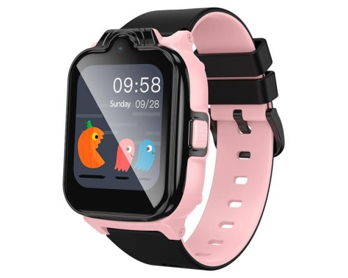 Смарт-годинник HOCO Y104 4G children phone-watch Pink (6942007646376)