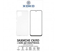 Чохол до мобільного телефона XoKo Ultra Thin Proof + Glass Full Cover Ultra-Thin Samsung A536 (A53) Black (XK-CS-ULT-SM-A53)