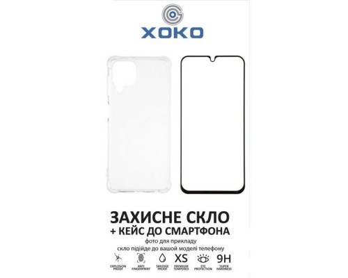 Чохол до мобільного телефона XoKo Ultra Thin Proof + Glass Full Cover Ultra-Thin Samsung A536 (A53) Black (XK-CS-ULT-SM-A53)