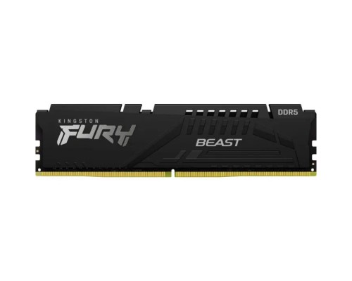 Модуль пам'яті для комп'ютера DDR5 64GB 5600 MHz Beast Black Kingston Fury (ex.HyperX) (KF556C40BB-64)