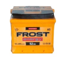 Акумулятор автомобільний FROST ENERGY 52Ah Ев (-/+)