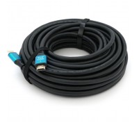 Кабель мультимедійний HDMI M to HDMI M 20.0m V2.0 4Kx2K black Merlion (YT-HDMI(M)/(M)4KV2.0-20m/19122)