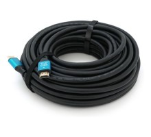 Кабель мультимедійний HDMI M to HDMI M 20.0m V2.0 4Kx2K black Merlion (YT-HDMI(M)/(M)4KV2.0-20m/19122)