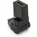 Перехідник microHDMI M to HDMI F 360° Voltronic (YT-A-microHDMI(M)/(F)360°)