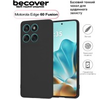 Чохол до мобільного телефона BeCover Motorola Edge 60 Fusion Black (713772)