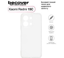 Чохол до мобільного телефона BeCover Xiaomi Redmi 15С Transparent (713785)