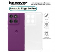 Чохол до мобільного телефона BeCover Anti-Shock Motorola Edge 60 Pro Clear (713806)