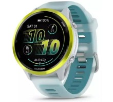 Смарт-годинник Garmin Forerunner 570 - 47MM, Whitestone/Amp Yellow, GPS (010-02971-01)