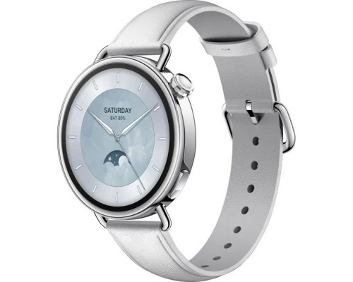 Смарт-годинник Xiaomi Watch S4 41mm Leather Strap Білий BHR07VUGL (1166774)