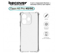 Чохол до мобільного телефона BeCover Anti-Shock Oppo A5 Pro 4G/5G Clear (713813)
