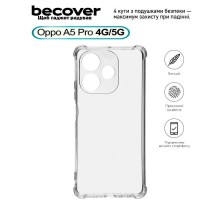 Чохол до мобільного телефона BeCover Anti-Shock Oppo A5 Pro 4G/5G Clear (713813)