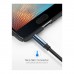 Кабель мультимедійний 3.5mm M to 3.5mm F 2.0m AV118 blue Ugreen (40675)