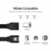 Кабель для передачі даних SATA 3 Data Cable 0.5m 90° corner US217 Black Ugreen (30797)