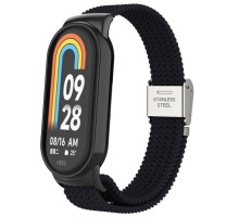 Ремінець до фітнес браслета Armorstandart Braided Solo Loop для Xiaomi Smart Band 10/9/8 Black (ARM86879)
