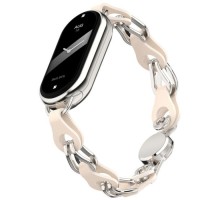 Ремінець до фітнес браслета Armorstandart Chain Wristband для Xiaomi Smart Band 10/9/8 Beige (ARM86886)