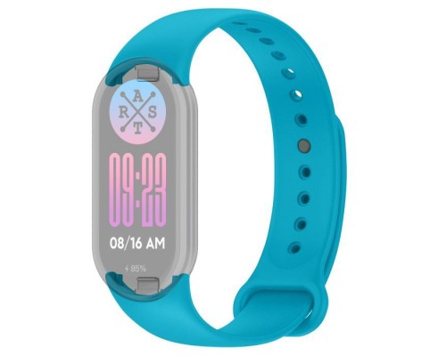 Ремінець до фітнес браслета Armorstandart для Xiaomi Smart Band 10/9/8 Sky Blue (ARM86915)
