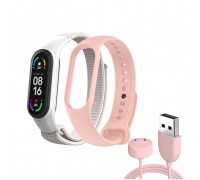 Ремінець до фітнес браслета Armorstandart комплект 3шт Xiaomi Mi Band 7/6/5 New Style Pink (ARM77037)