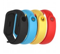 Ремінець до фітнес браслета Armorstandart комплект 4шт Xiaomi Mi Band 4/3 Superhero Edition (ARM77062)