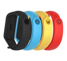 Ремінець до фітнес браслета Armorstandart комплект 4шт Xiaomi Mi Band 4/3 Superhero Edition (ARM77062)